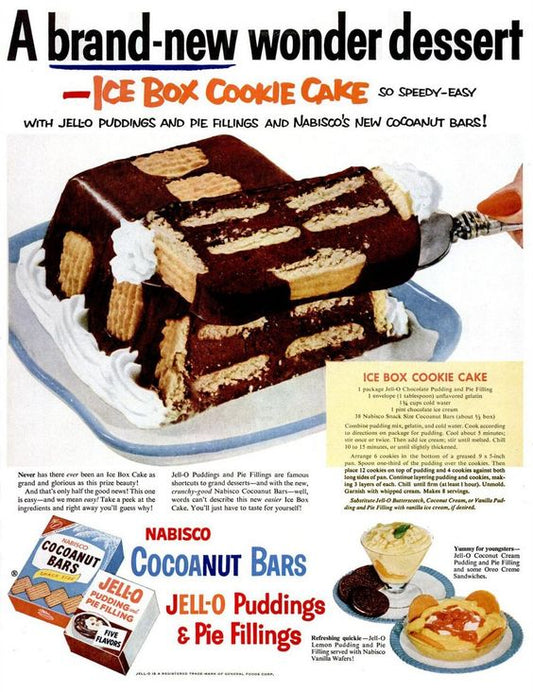 Vintage Kitchen Dessert Secret - The Ice Box Cake!
