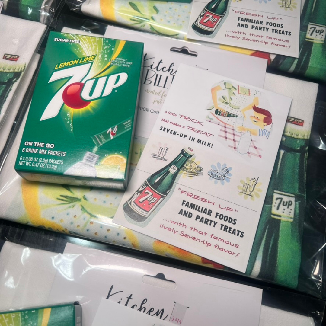 7Up Vintage Kitchen Towel