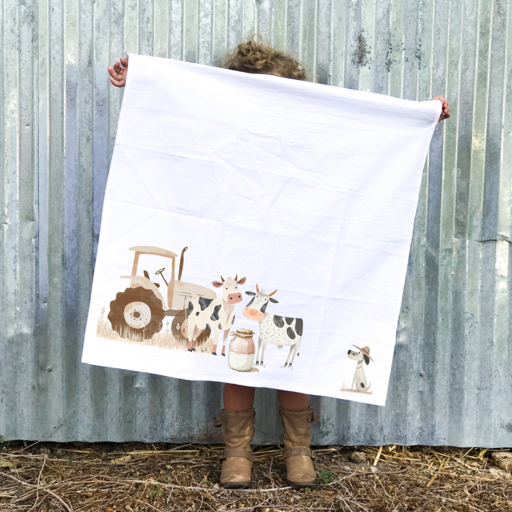Barnyard Crew - Flour Sack Towel