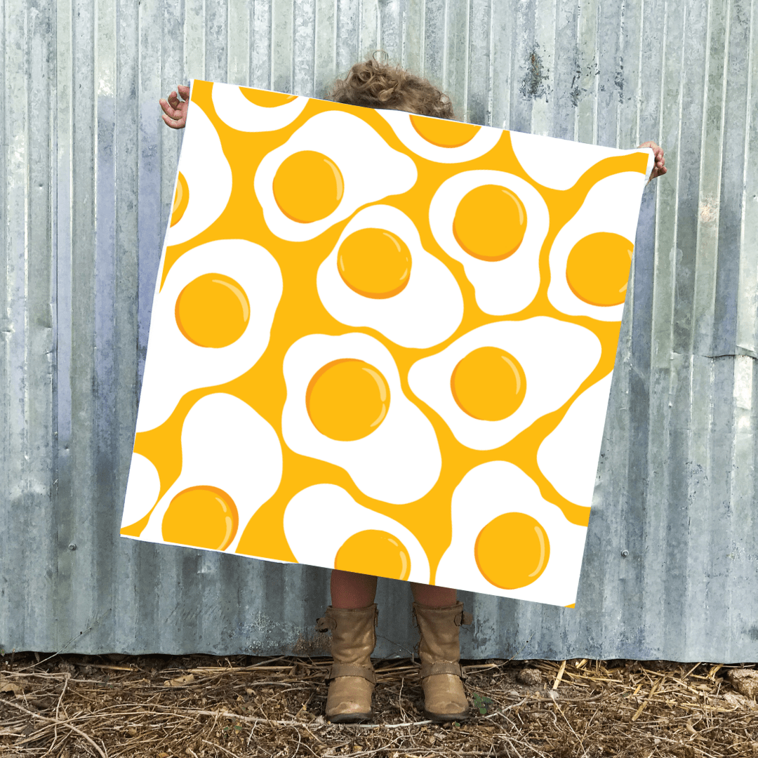 Fried Eggs - Flour Sack Towel
