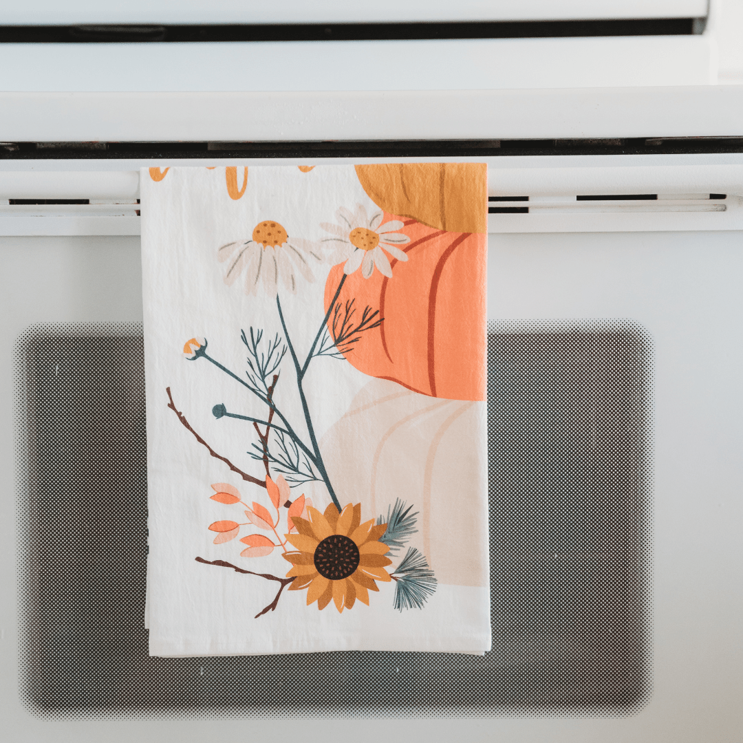 Tis The Season To Be Thankful Kitchen Towel