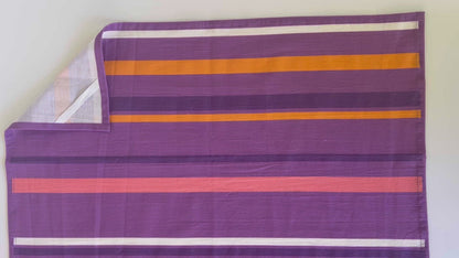 Papaya Stripes - Flour Sack Towel