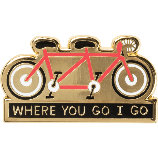 Where You Go I Go - Apron Charm