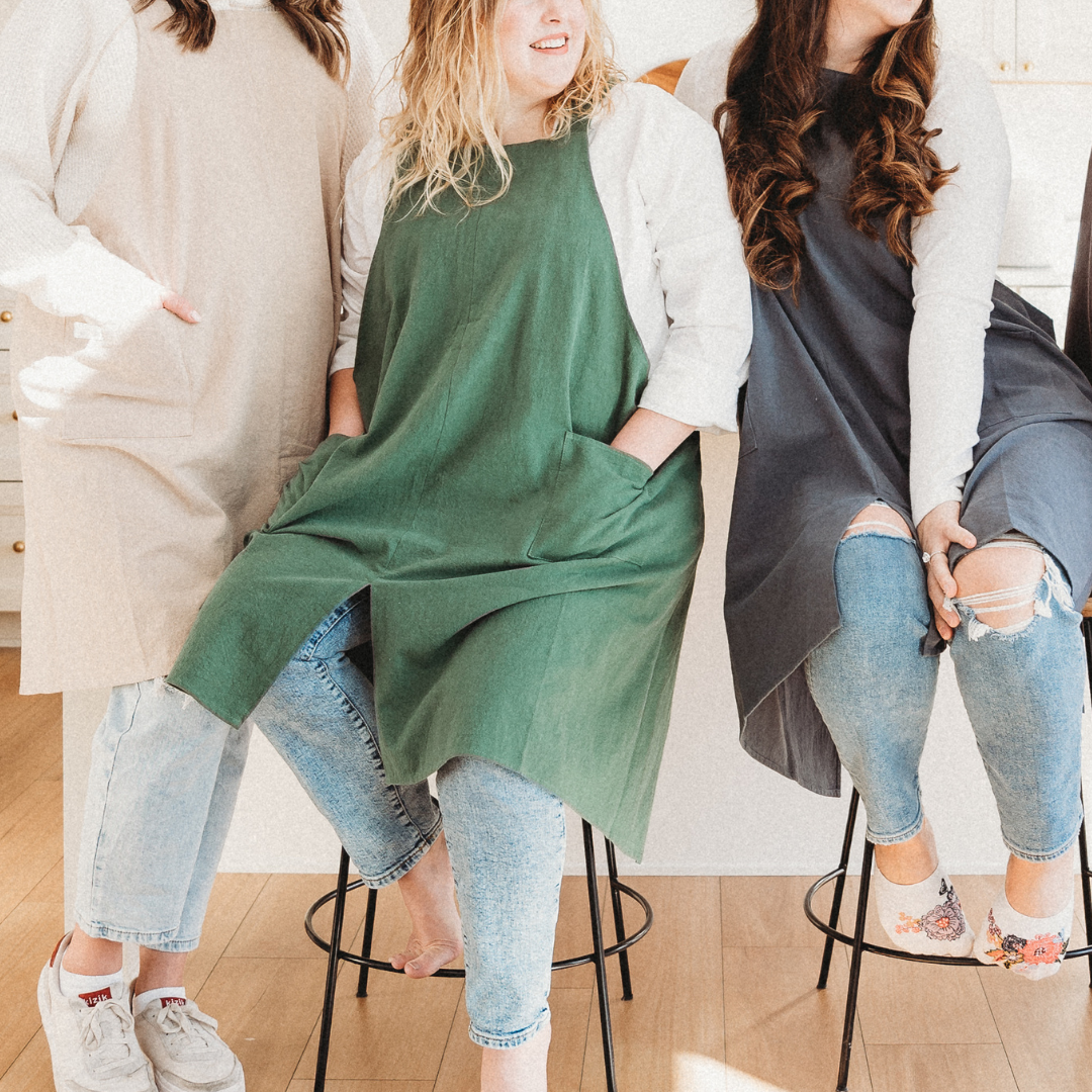 Wilted Spinach - The Everyday Crossback Apron