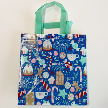 Sweet Winter Wishes - Reusable Grocery Bag Set