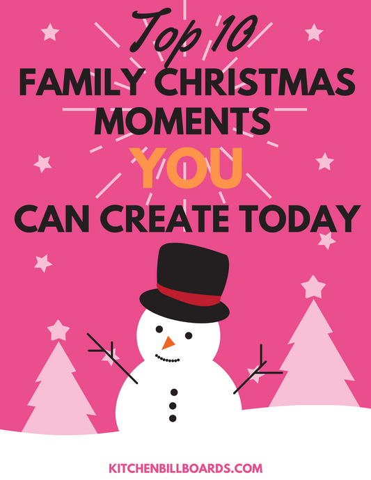 Top 10 Family Memory Makers: Christmas Edition (printable)