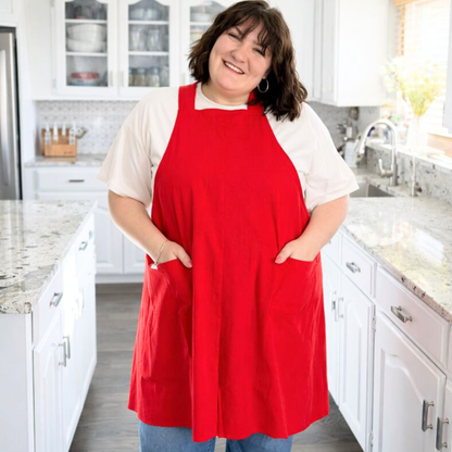 Cherry Turnover – The Everyday Crossback Apron