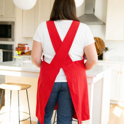 Cherry Turnover – The Everyday Crossback Apron
