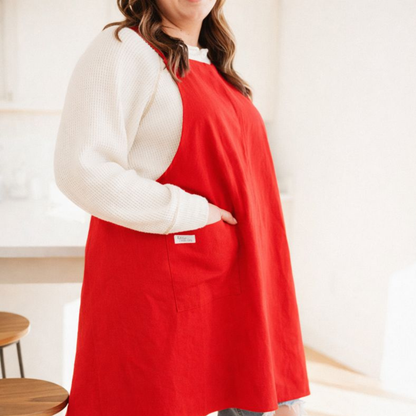 Cherry Turnover – The Everyday Crossback Apron