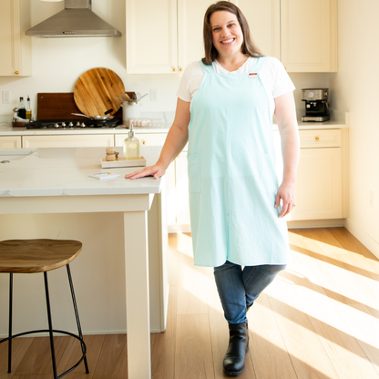 Cotton Candy Crossback Apron