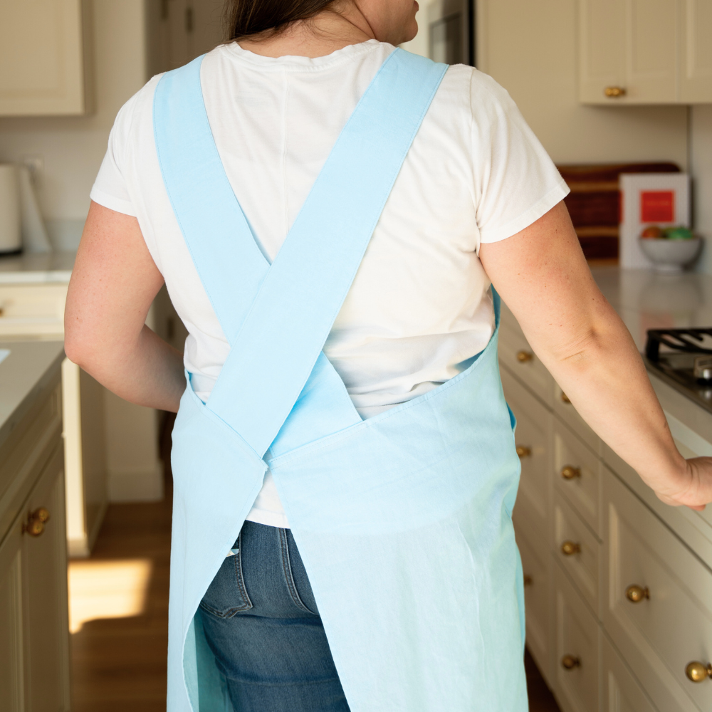 Cotton Candy Crossback Apron