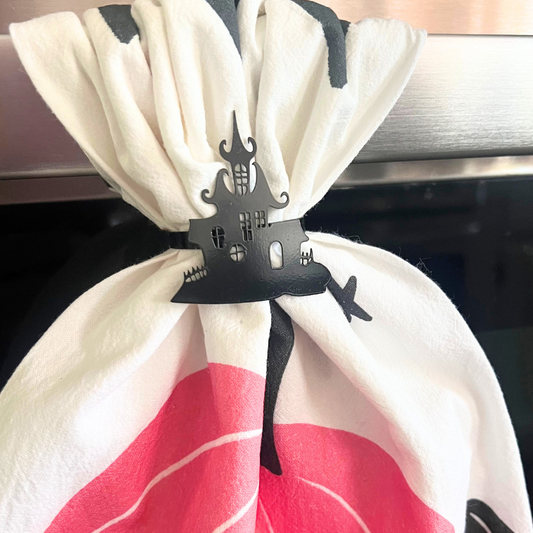 Haunted House Towel Topper™
