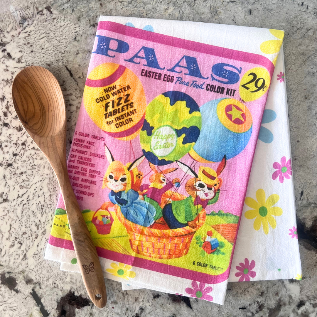 PAAS Easter Egg Dye Kitchen Towel