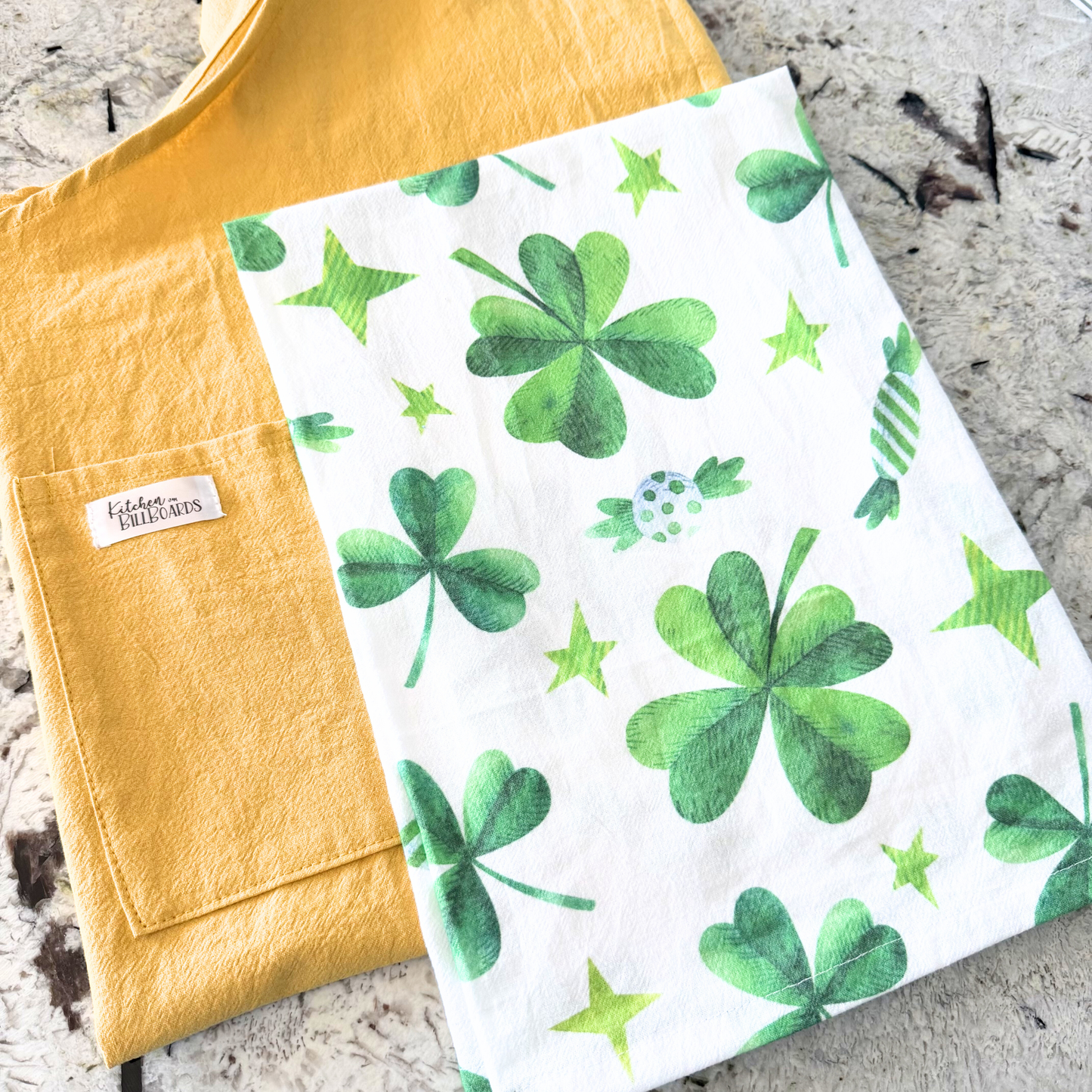 The Lucky Loaf - Apron + Towel Bundle