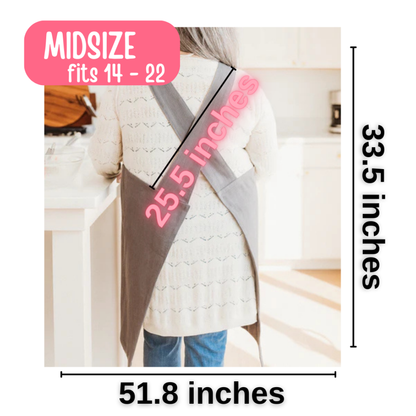 Strawberry Milk - The Everyday Crossback Apron