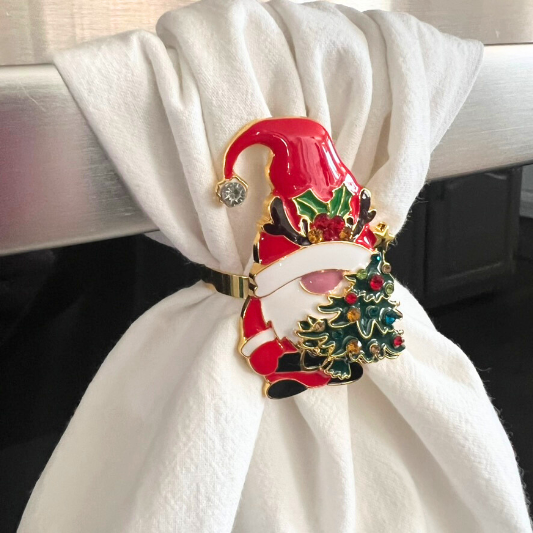 Santa Gnome Towel Topper™