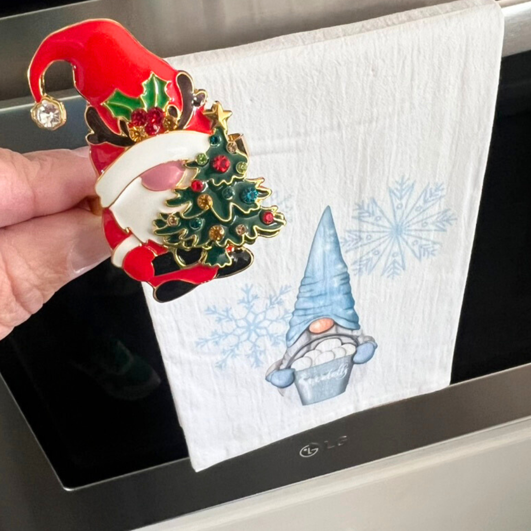 Santa Gnome Towel Topper™