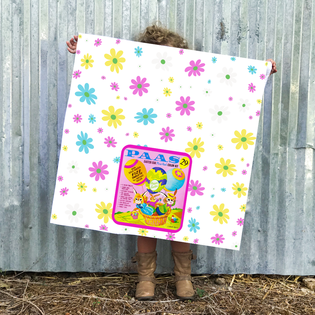 PAAS Easter Egg Dye Kitchen Towel