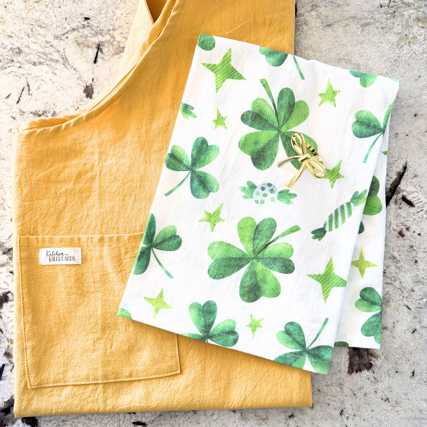 The Lucky Loaf - Apron + Towel Bundle