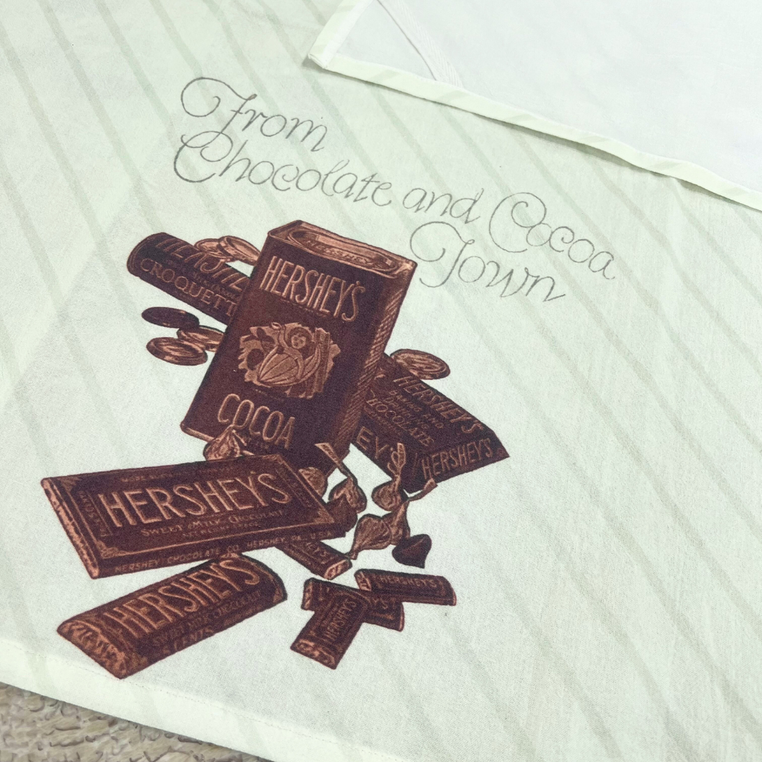 1910 Hershey-ville Vintage Cookbook Kitchen Towel