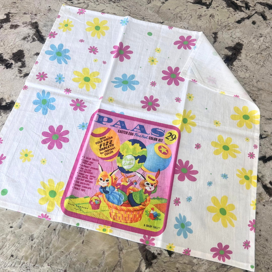 PAAS Easter Egg Dye Kitchen Towel