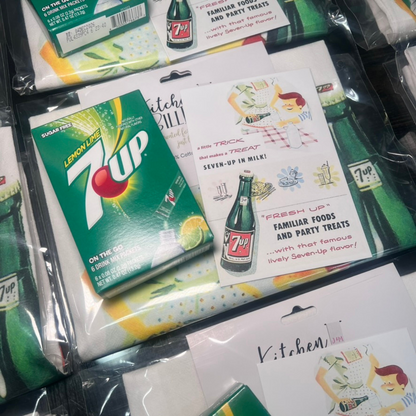 7Up Vintage Kitchen Towel