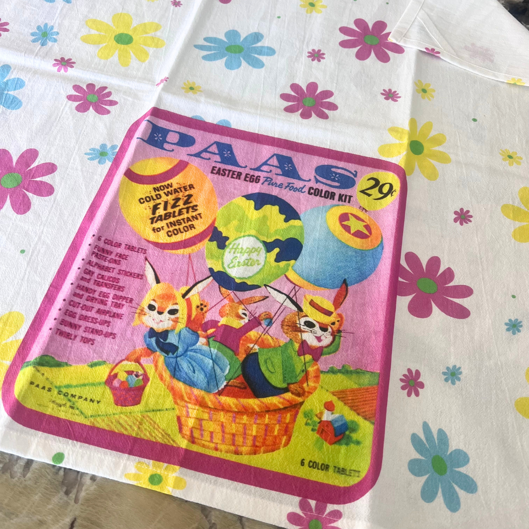 PAAS Easter Egg Dye Kitchen Towel