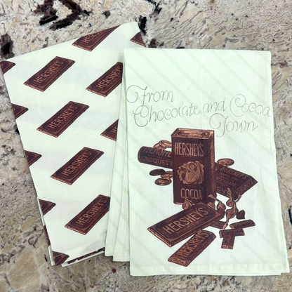 1910 Hershey-ville Vintage Cookbook Kitchen Towel