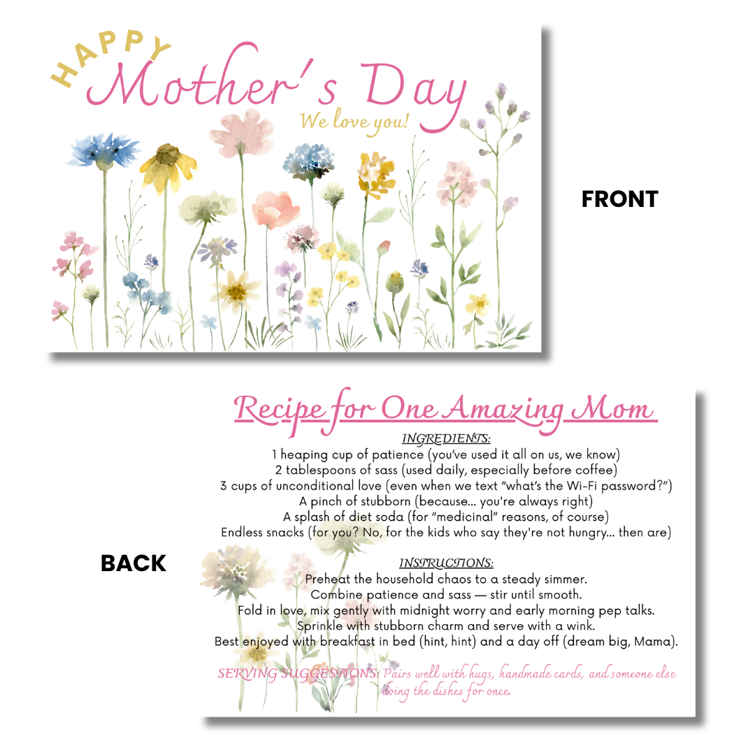 Wildflowers Kitchen Towel