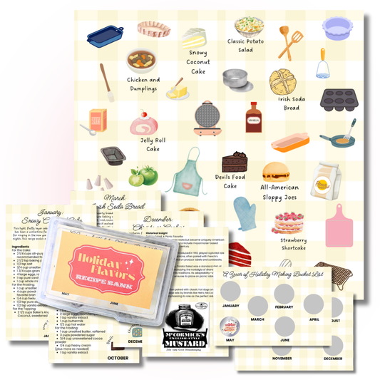 January Apron Pin of the Month + Bake The Year - Kitchen Kit Bundle