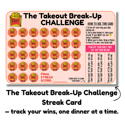 The Takeout Break-Up Challenge