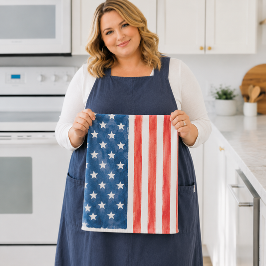 The All-American Kitchen Bundle | Apron + 2 Towels Bundle