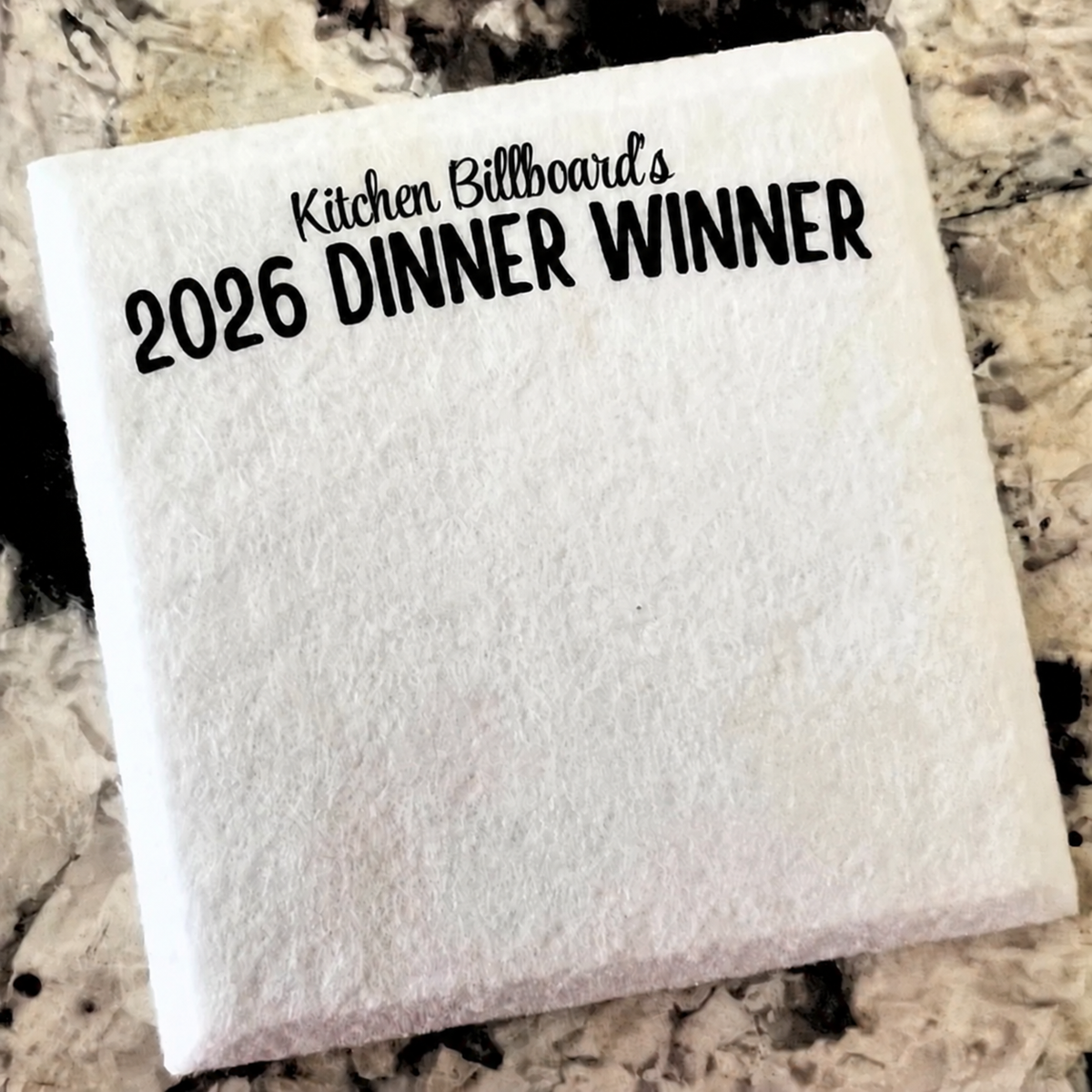 🏆 Dinner Winner Trophy Case