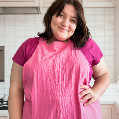 Bubblegum Batter Crossback Apron