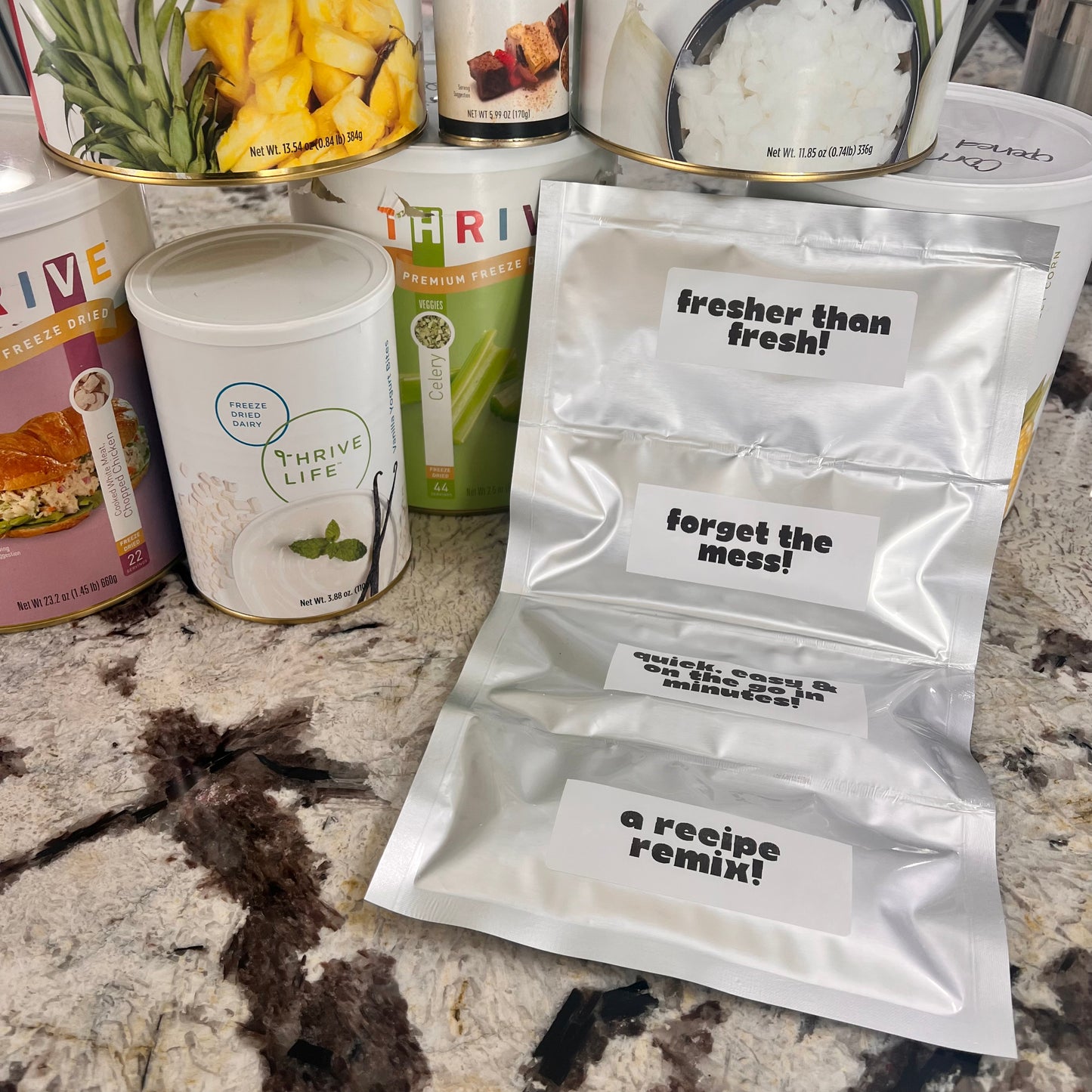 Freeze Dried Food Tasting Kit