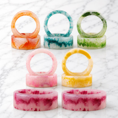 Summer Tie-Dye Rings - Towel Topper™