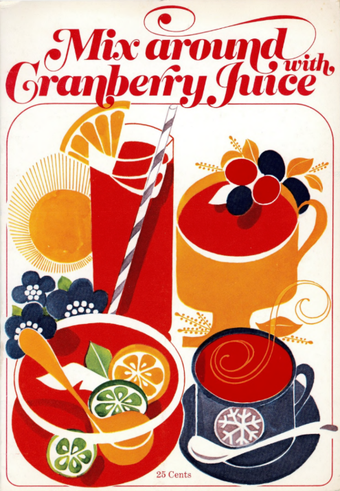 🍒 Meet Mix Around With Cranberry Juice Vintage Cookbook (Digital Download!)