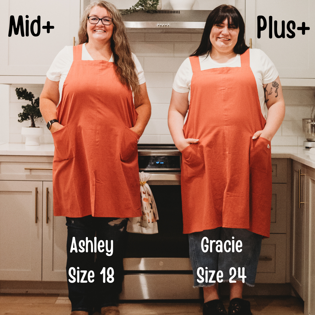 The All Day - Crossback Plus Size Apron