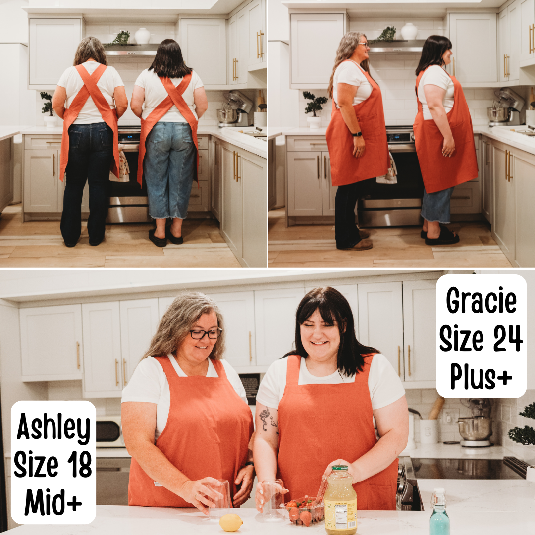 The All Day - Crossback Plus Size Apron