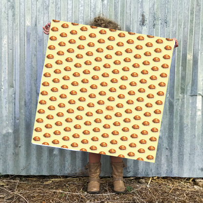 Bisquick Pancakes For Breakfast - 1950s Vintage Flour Sack Towel