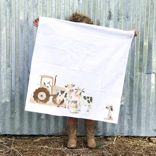 Barnyard Crew - Flour Sack Towel