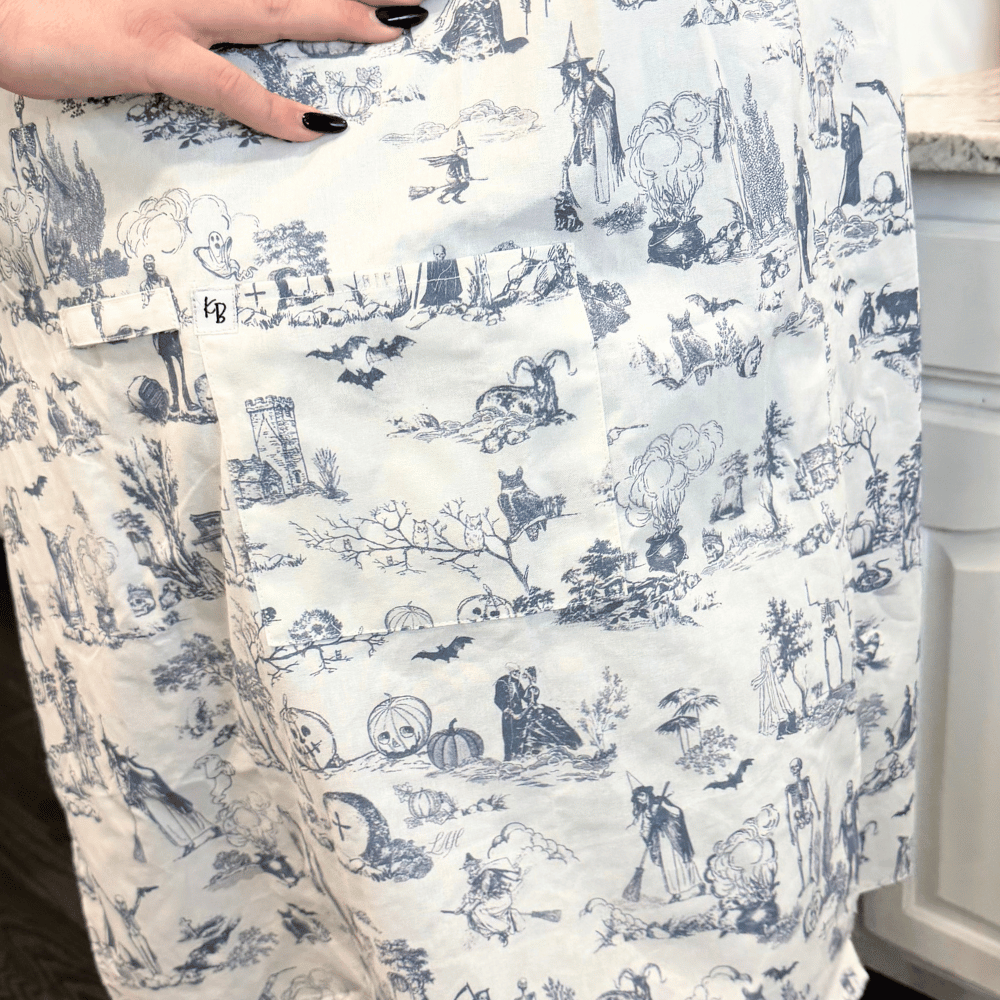 All Hallows Eve - NEW Splash Crossback Apron | Limited Edition