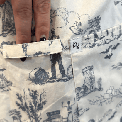 All Hallows Eve - NEW Splash Crossback Apron | Limited Edition