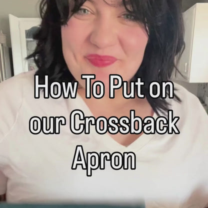 Cast Iron -The Everyday Crossback Apron