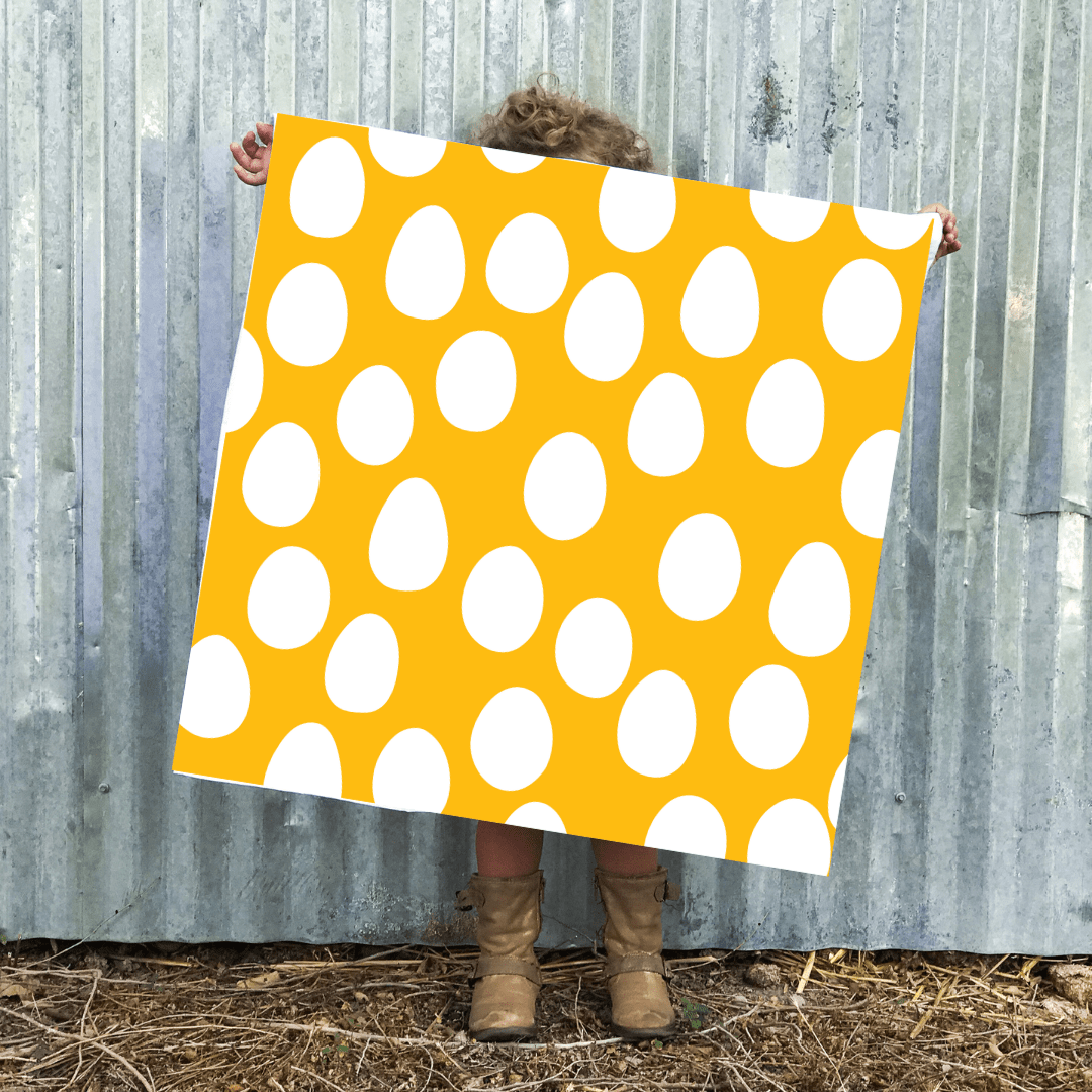 Egg Drops - Flour Sack Towel