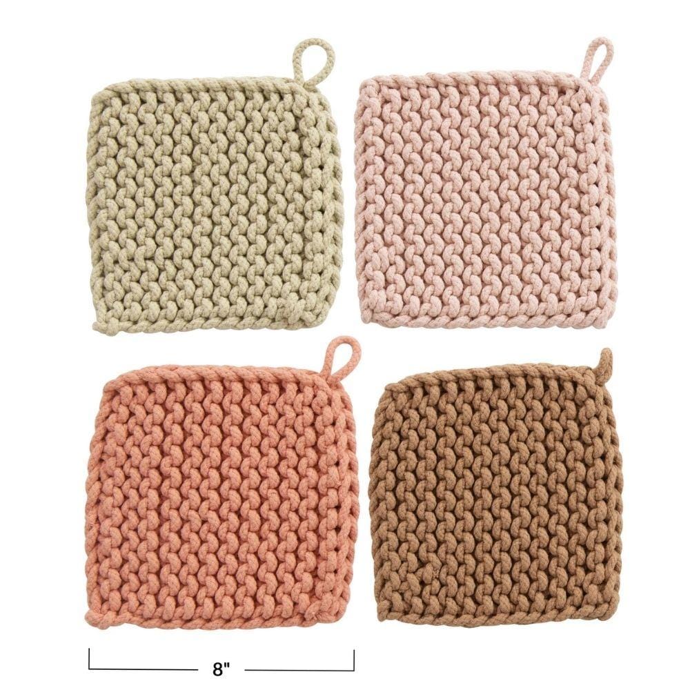 Cotton Crocheted Potholder