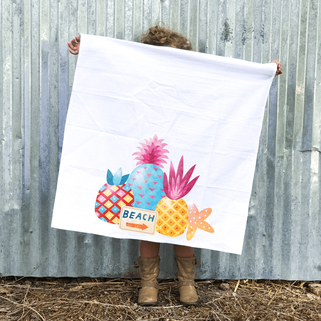 Take Me To The Beach - Flour Sack Towel