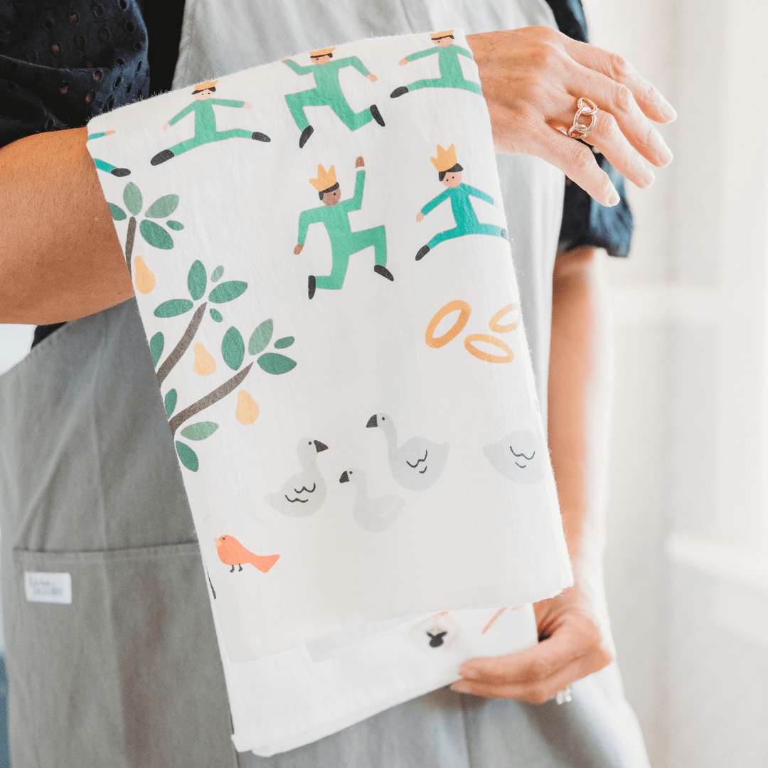 12 Days Of Christmas Kitchen Towel