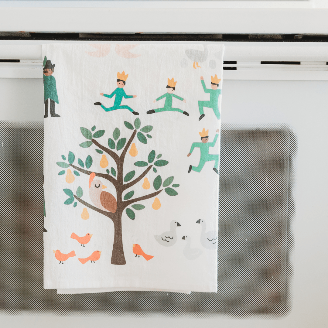 12 Days Of Christmas Kitchen Towel