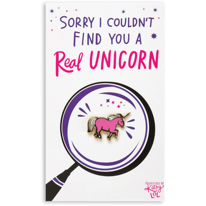 A Real Unicorn - Apron Pin